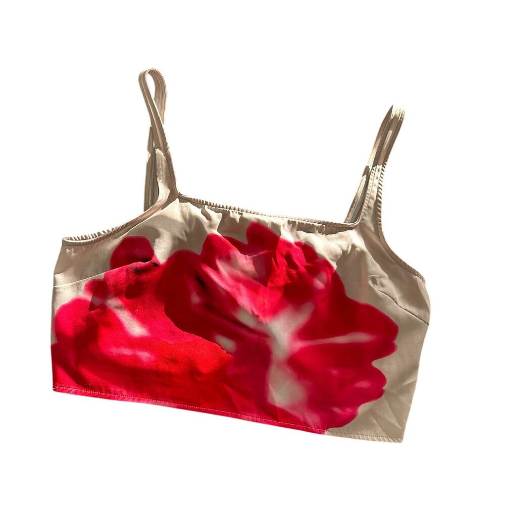 Women’s pretty little thing Plus Size crop top in Red size is US 18 - Picture 2 of 8